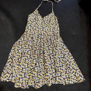 Elizabeth And James Dresses Elizabeth And James Floral Multicolor Halter Dress